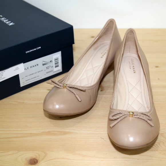 cole haan tali grand lace wedge